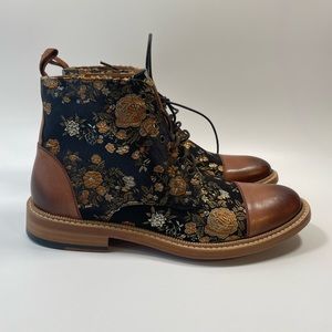 Taft The Jack Cap Toe Textile/Leather Men's Boots Sz EUR 40 US 7